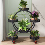 6-Tier Plant Stand with Wheels