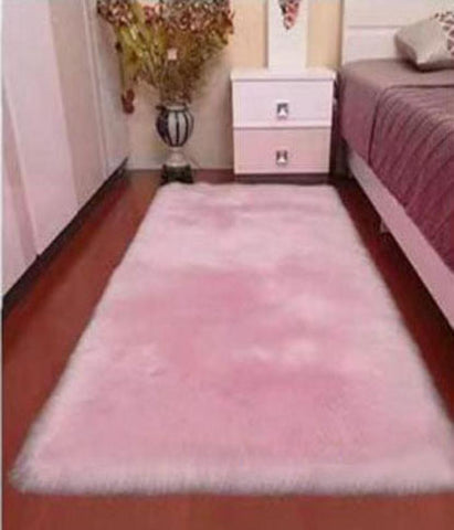 Fluffy Bedroom Floor Mat