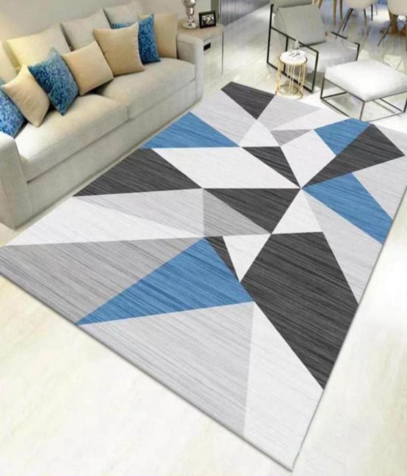 Multi-colored Living Space Floor Mat