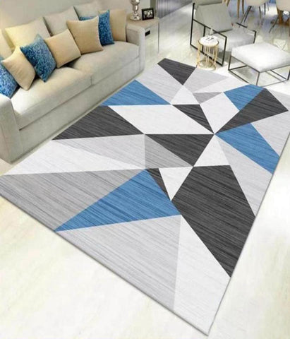 Multi-colored Living Space Floor Mat