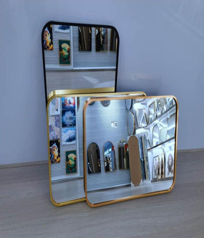 Fancy Small Rectangle Mirror