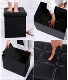 Modern Adjustable Cube Storage Ottoman